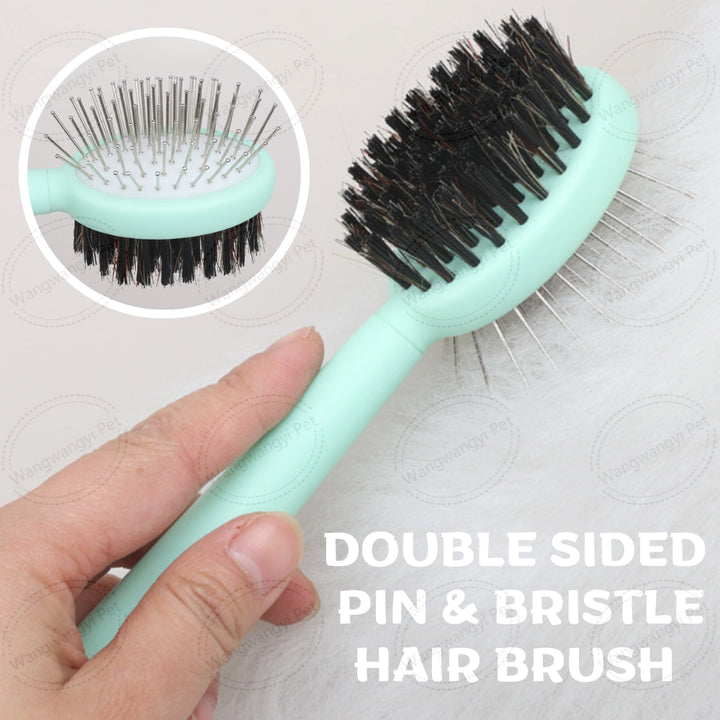Blue Complete 5-in-1 Pet Grooming Care Kit - Professional Deshedding Brushes, Combs & Nail Clippers Set for Dogs & Cats