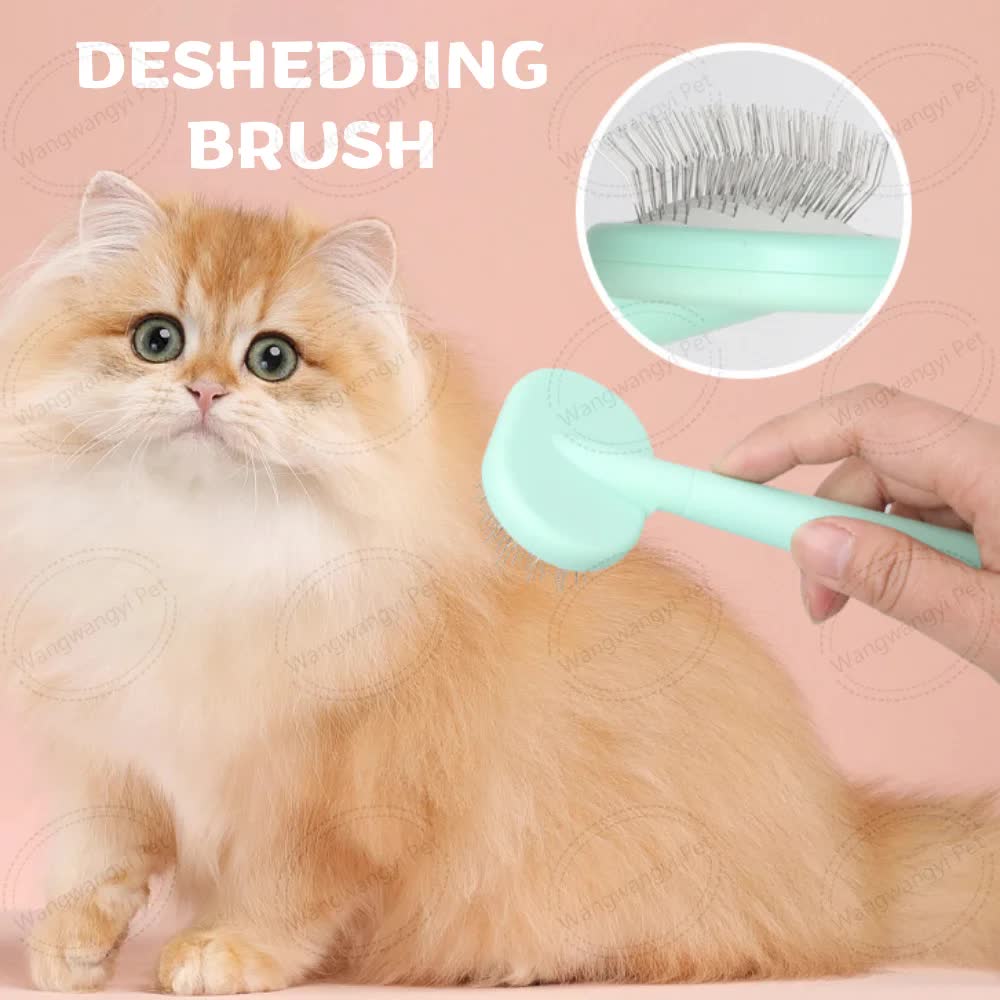 Blue Complete 5-in-1 Pet Grooming Care Kit - Professional Deshedding Brushes, Combs & Nail Clippers Set for Dogs & Cats