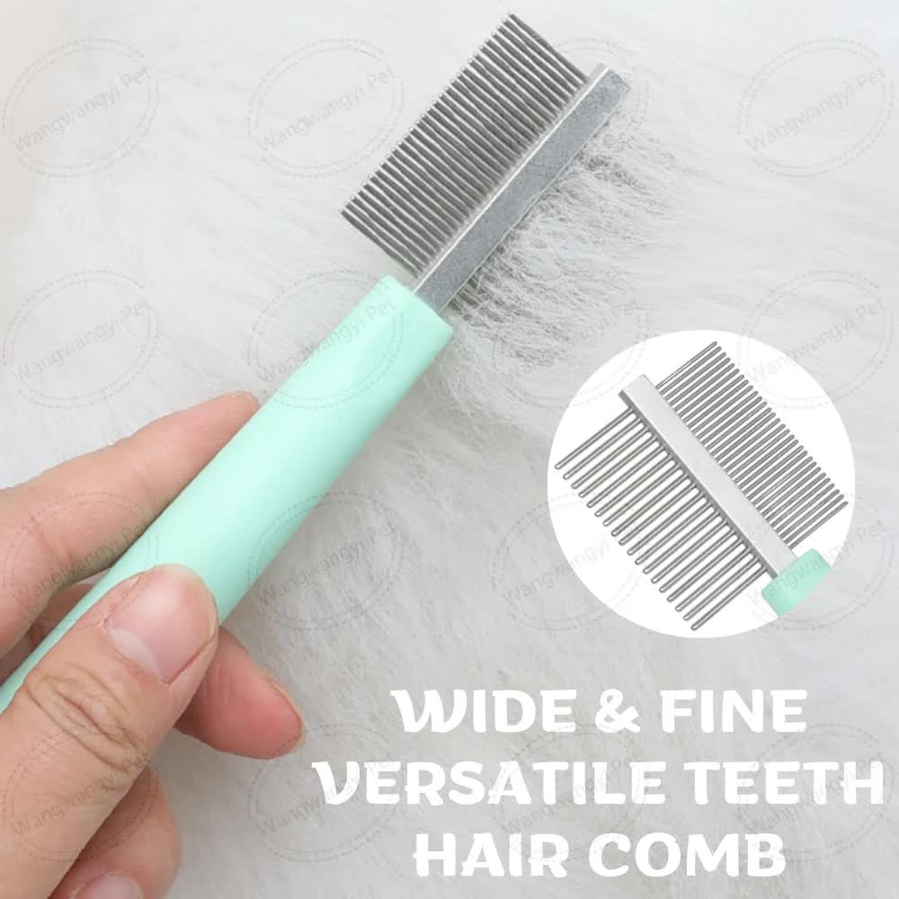 Blue Complete 5-in-1 Pet Grooming Care Kit - Professional Deshedding Brushes, Combs & Nail Clippers Set for Dogs & Cats